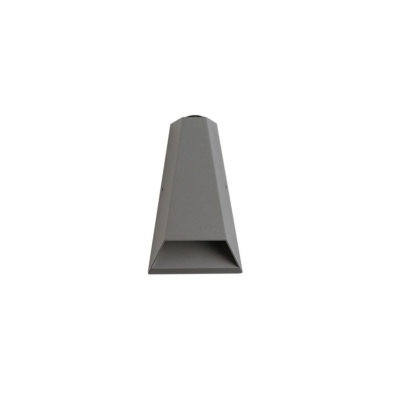 Utendørs moderne søylegeometri LED vanntett vegglampe | Skanto