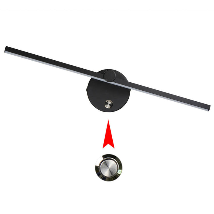 Skanto | Nordisk Minimalist Aluminium Lang Stangbryter LED Speil Vegglampe