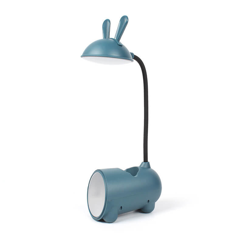 Skanto | Kreativ LED Touch Lampe med Pennholder | USB Lading Funksjon | Skrivebord lampe | Barnerom Dekor