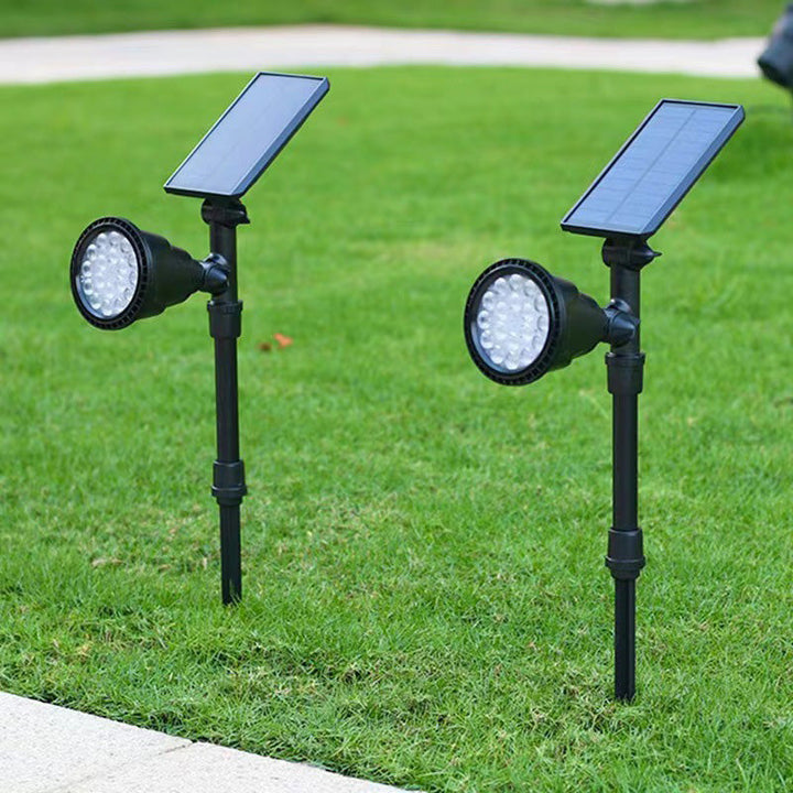 Moderne industriell ABS solvanntett LED spotlight hageinnsettingslys for utendørs patio | Skanto
