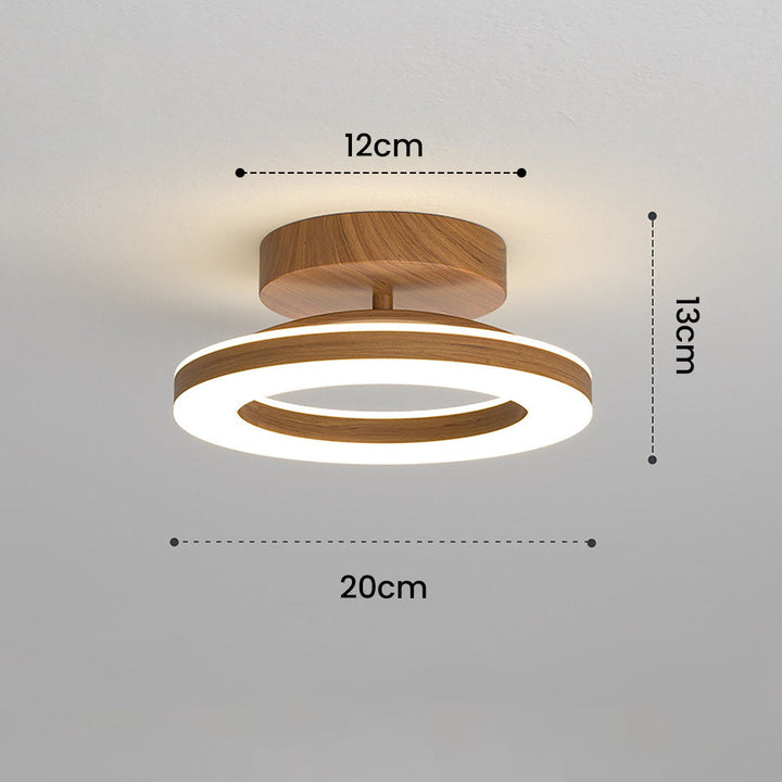 Skanto | Rund Taklampe LED Akryl for Hall og Entré