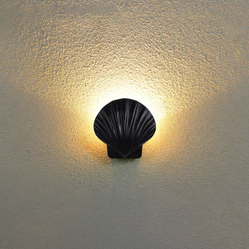 Kreativ design for utendørs bruk: Vanntett LED-vegglampe av aluminium med LED-belysning, laget av aluminium.