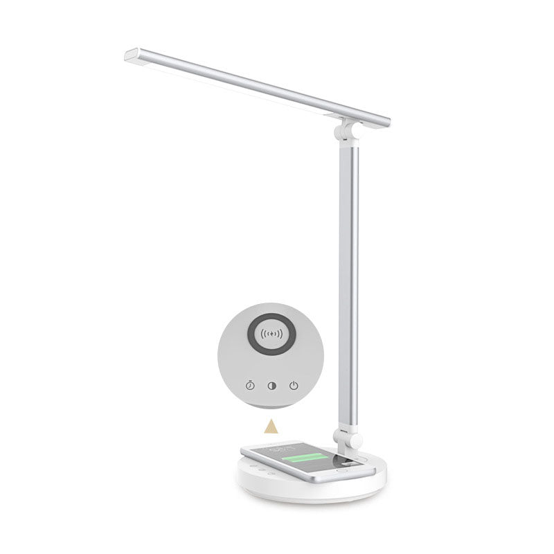Skanto | Minimalistisk Intelligent Firkanthåndtak Sammenleggbart USB LED Skrivebordslampe