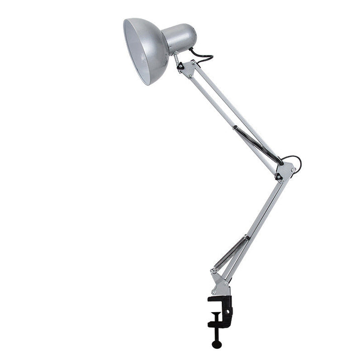 Skanto | Moderne minimalistisk sammenleggbar bordlampe med lang arm og klemme laget av ABS med 1 lys for soverommet