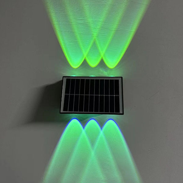 Moderne industriell sol vanntett ABS søyle LED vegglampe for utendørs terrasse | Skanto