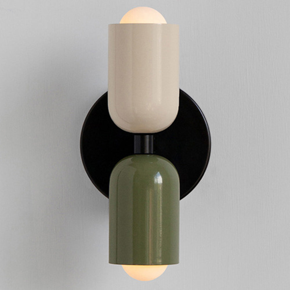 Skanto | Vegglampe Moderne Dobbel Glass Vegglampe