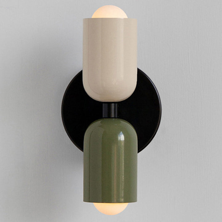 Skanto | Vegglampe Moderne Dobbel Glass Vegglampe