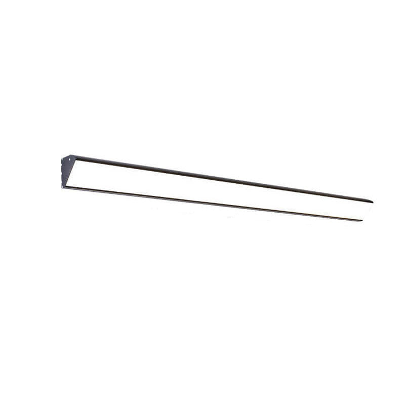 Moderne, lang LED-vegglampe for utendørs bruk, laget av aluminium og akryl, vanntett, med lang stang, for utendørs bruk