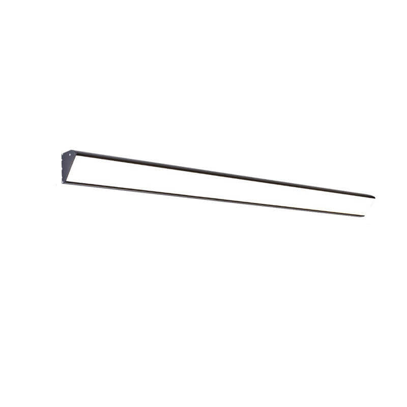 Moderne, lang LED-vegglampe for utendørs bruk, laget av aluminium og akryl, vanntett, med lang stang, for utendørs bruk
