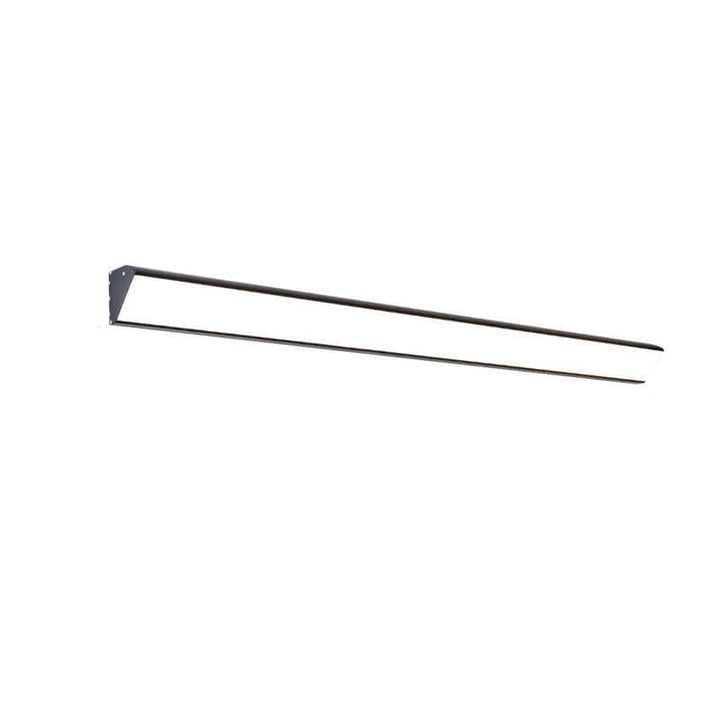 Moderne, lang LED-vegglampe for utendørs bruk, laget av aluminium og akryl, vanntett, med lang stang, for utendørs bruk
