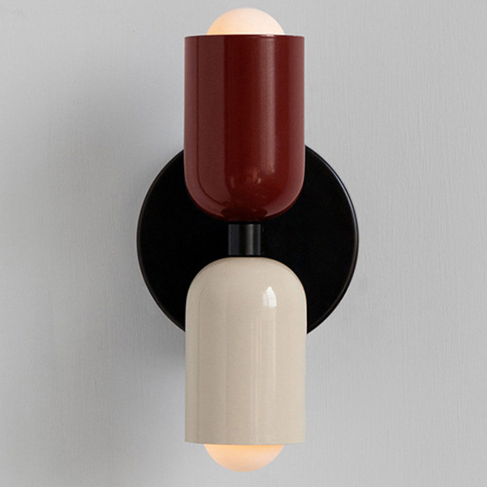 Skanto | Vegglampe Moderne Dobbel Glass Vegglampe