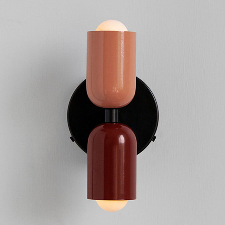 Skanto | Vegglampe Moderne Dobbel Glass Vegglampe