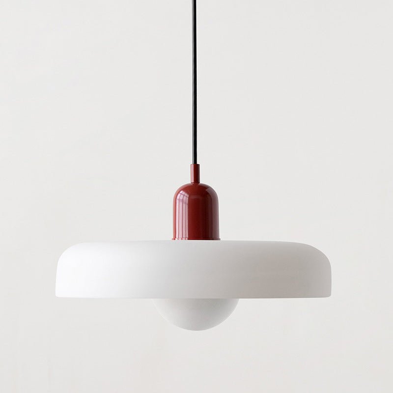 Skanto | Bauhaus Farget Glasspendellampe for Moderne Interiører