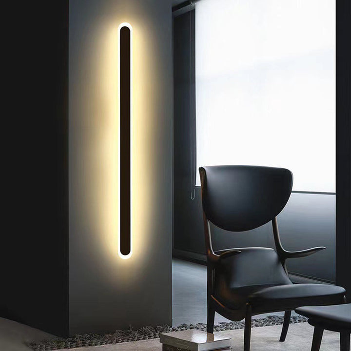 Skanto | Utendørs IP65 Vanntett Lineær Vegglampe | Minimalistisk Metal Design. Dimmable LED Alternativer for Hager & Terrasser