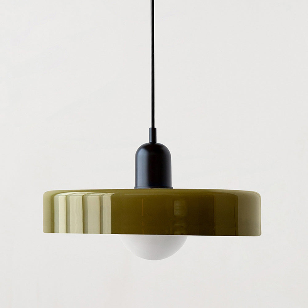 Fargerik Bauhaus-Stil Pendellampe - StiloGlas | Skanto