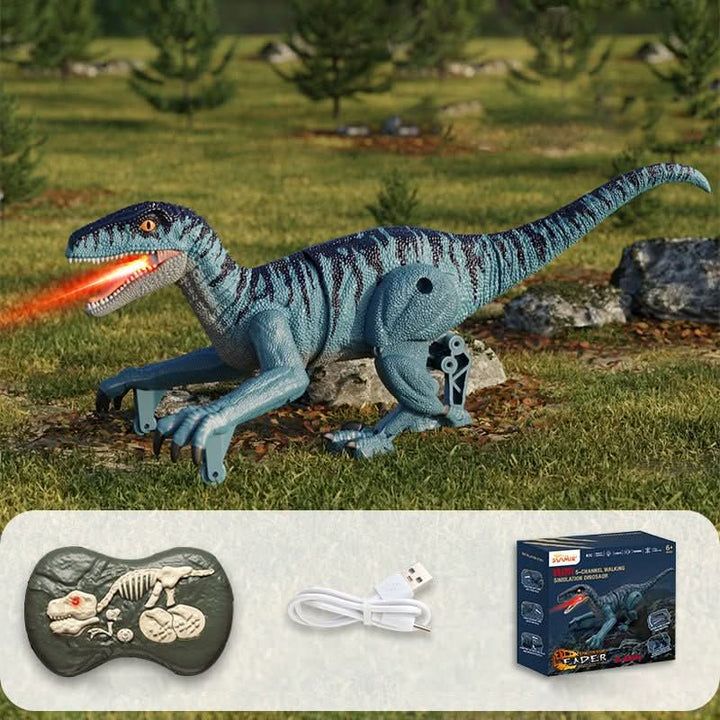 Skanto | RoarBot RC Dino – Fjernstyrt dinosaur med lys, lyd & tåke