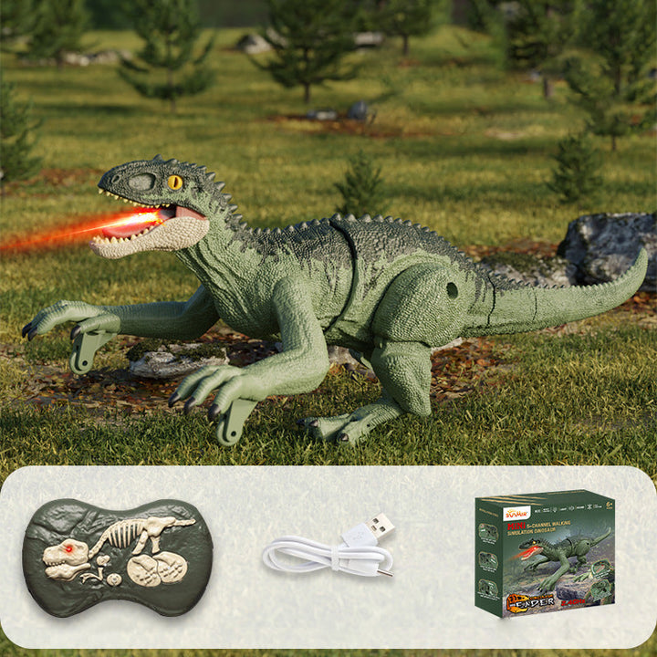 Skanto | Dinosaur med tåke funksjon – Brøl, bevegelse og realistisk handling