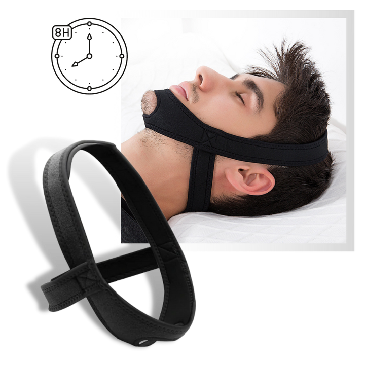Snorkeforebyggende stropp