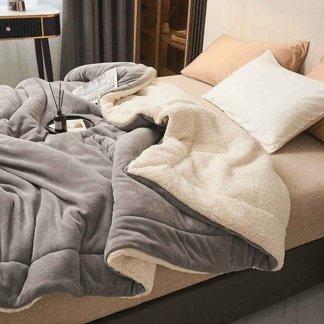 Skanto | Myk flanell fleece blanket for komfort og sikkerhet
