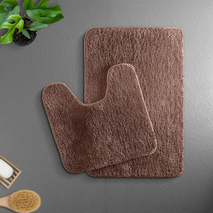 PlushHaven Badematte – Ultraweiche, rutschfeste Mikrofasermatte mit schneller Wasseraufnahme
