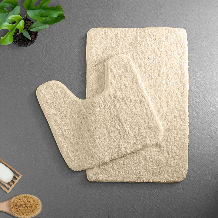 PlushHaven Badematte – Ultraweiche, rutschfeste Mikrofasermatte mit schneller Wasseraufnahme