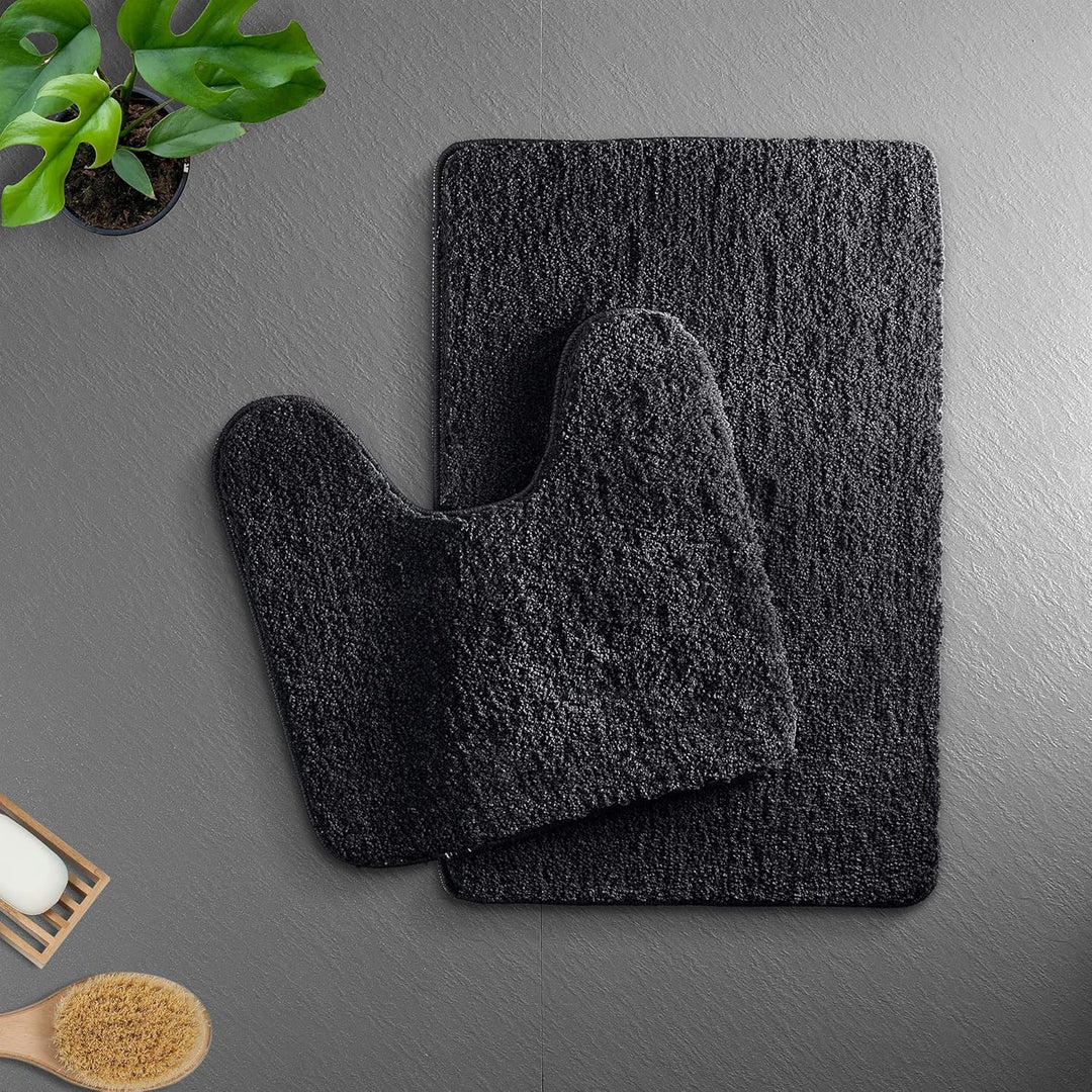 PlushHaven Badematte – Ultraweiche, rutschfeste Mikrofasermatte mit schneller Wasseraufnahme