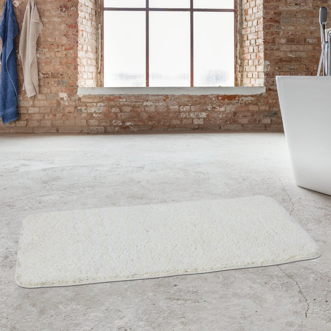 PlushHaven Badematte – Ultraweiche, rutschfeste Mikrofasermatte mit schneller Wasseraufnahme