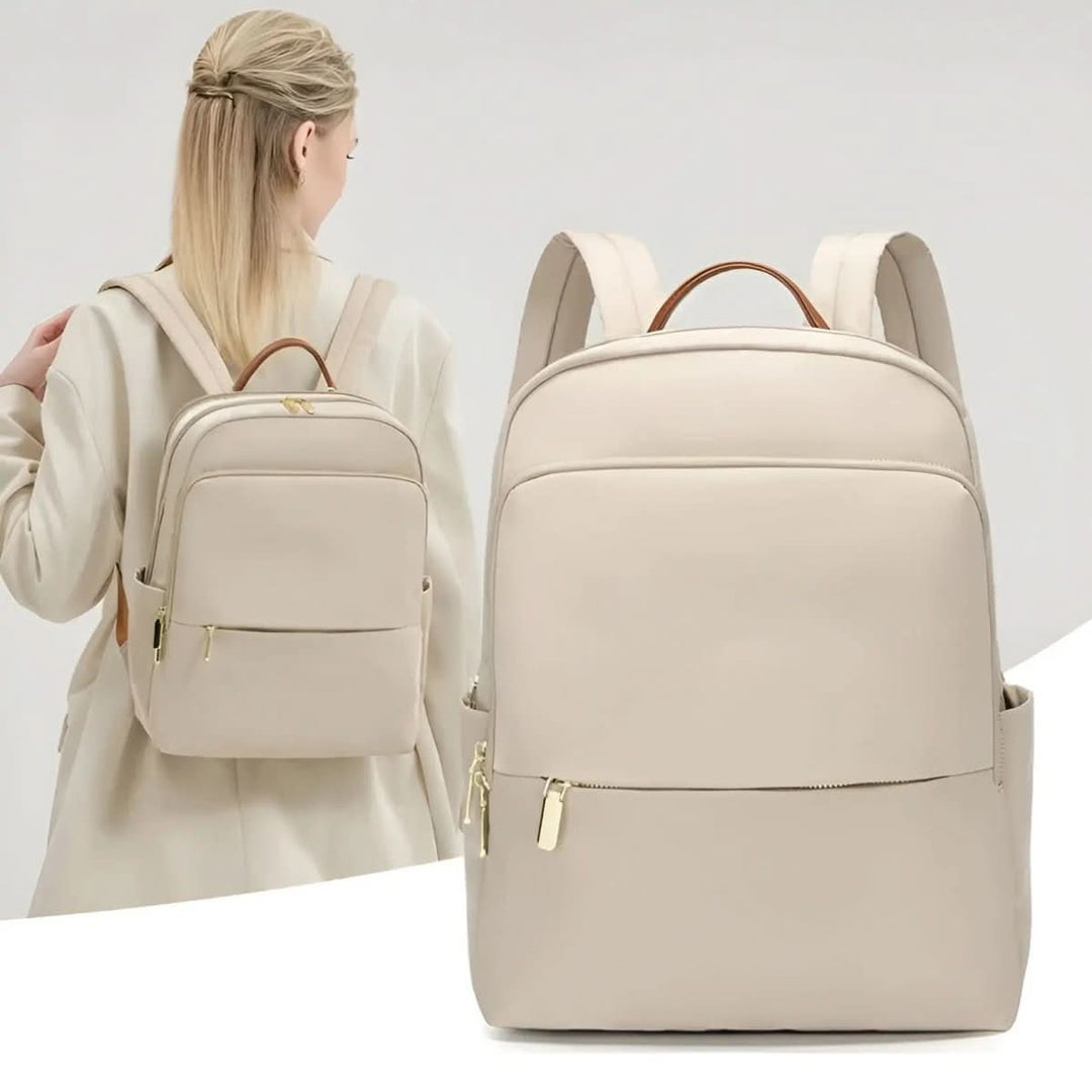 Skanto | Stilig kvinne rucksack med laptop rom & vanntett design