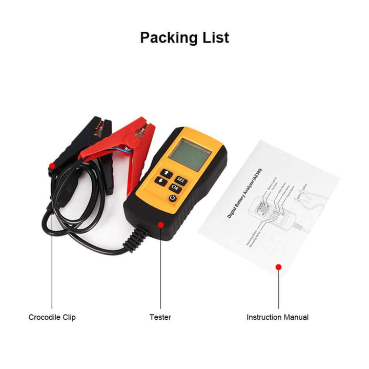 Skanto | Batteribelastning Tester 12V