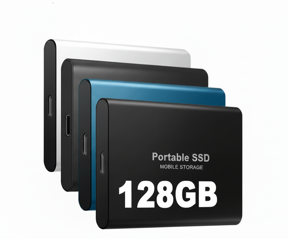 SpeedPro SSD 128 GB Hochgeschwindigkeitsspeicher med USB-C 3.1