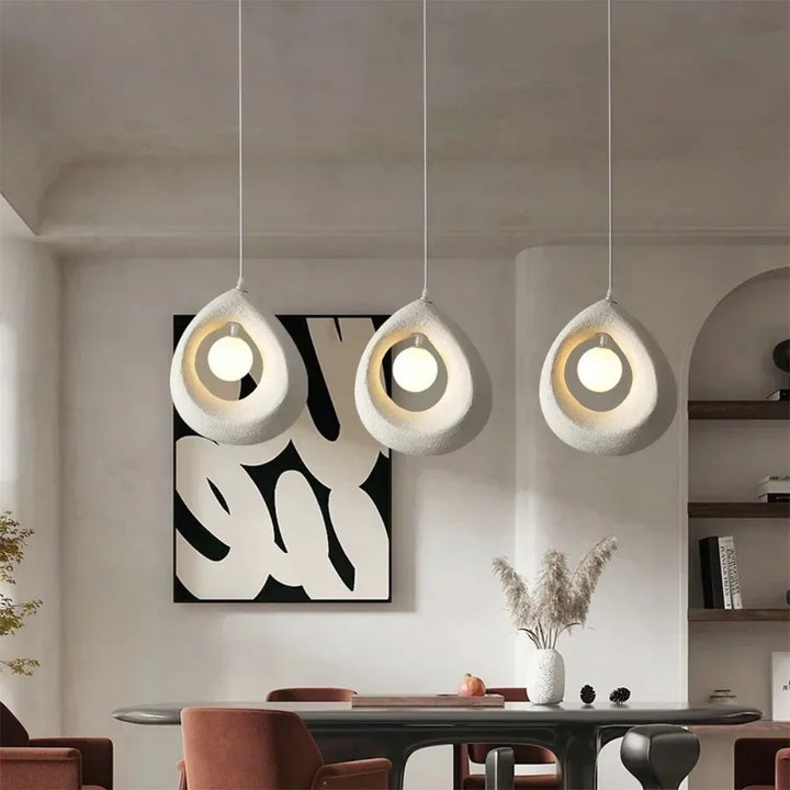 Skanto | Japansk Wabi Sabi Pendellampe med Minimalistisk Design