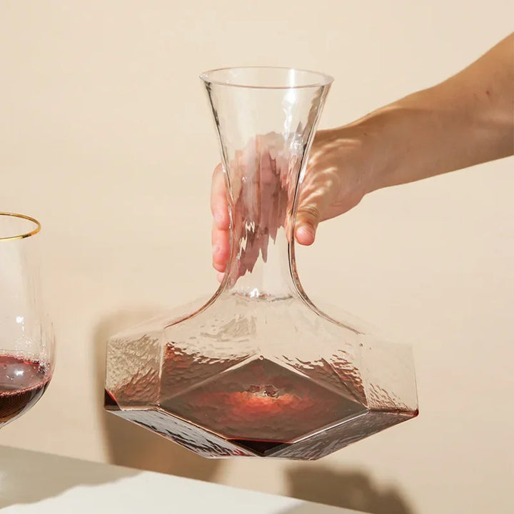 Skanto | Uregelmessig Krystallglass Vinkaraffel