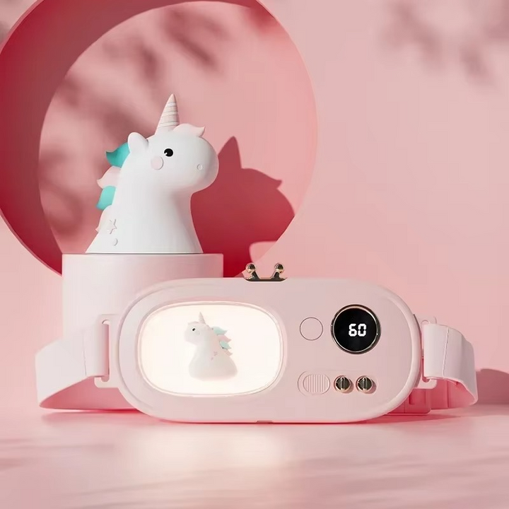 Skanto | Trådløs elektrisk menstruasjonsvarmende midjebånd - USB-oppladbar justerbar varmepute