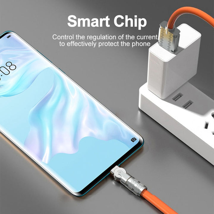 Skanto | Cord Master Phone Hurtiglading roterbart Kabel