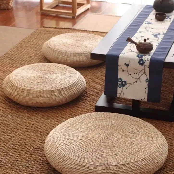 Skanto | Japansk håndlaget Tatami puter - Ideell for meditasjon