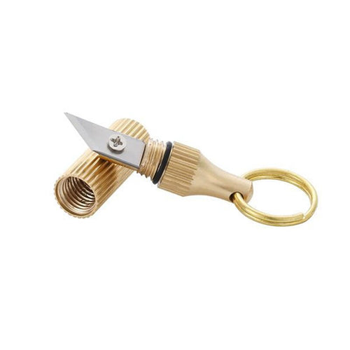Skanto | Lommecapsule Utendørs Overlevelse Mini Kniv