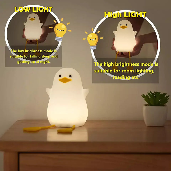 Charming Duck Soft Glow LED Skrivebord Lampe | Skanto