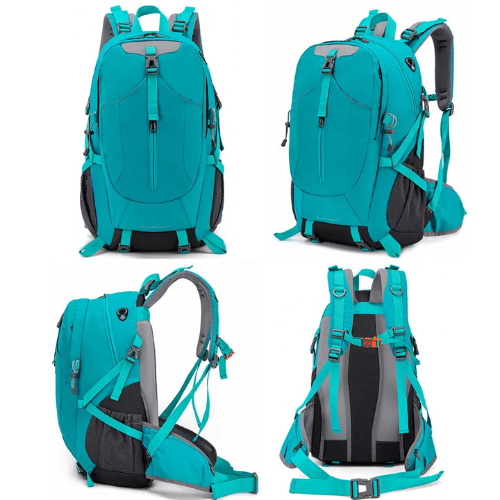 Skanto | Reise ryggsekk TrekVault 40 | 40 L Utendørs ryggsekk med regntrekk | For fotturer, reise og daglig bruk | 31 × 20 × 52 cm