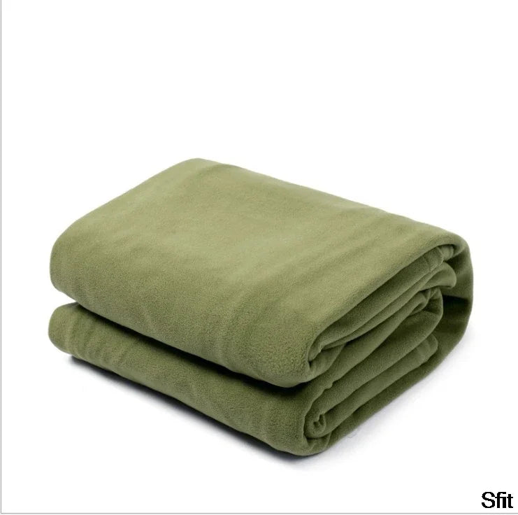Skanto | ThermoLite | Ultralight Fleece Sovepose | Bærbar & Varm | For Camping, Reising & Utendørs
