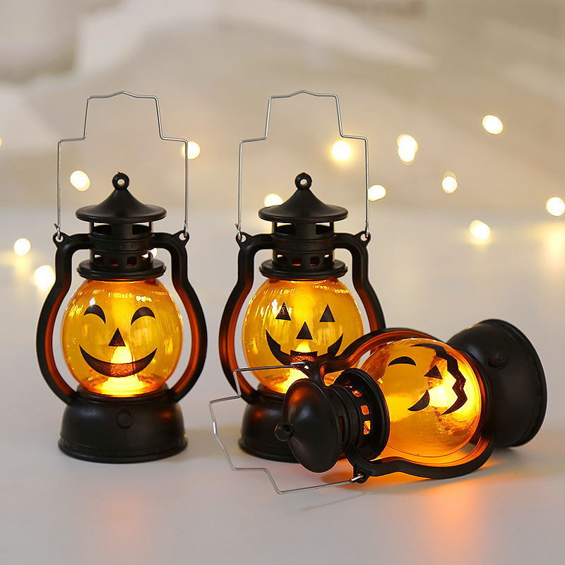 Mini Halloween Skummel Gresskar Hengelampe | Skanto