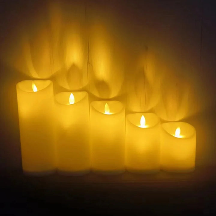 Flammeløse smeltede lys Skanto