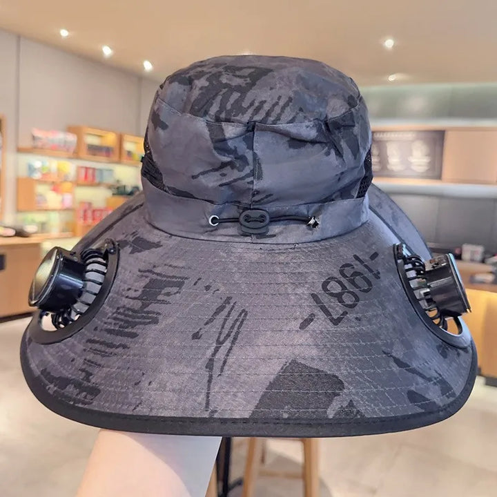 Solar Fan Bucket Hat | Skanto