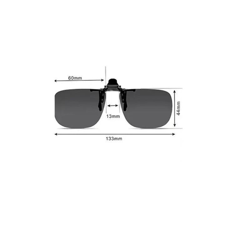 Polariserte Clip-On Solbriller Vintage | Skanto