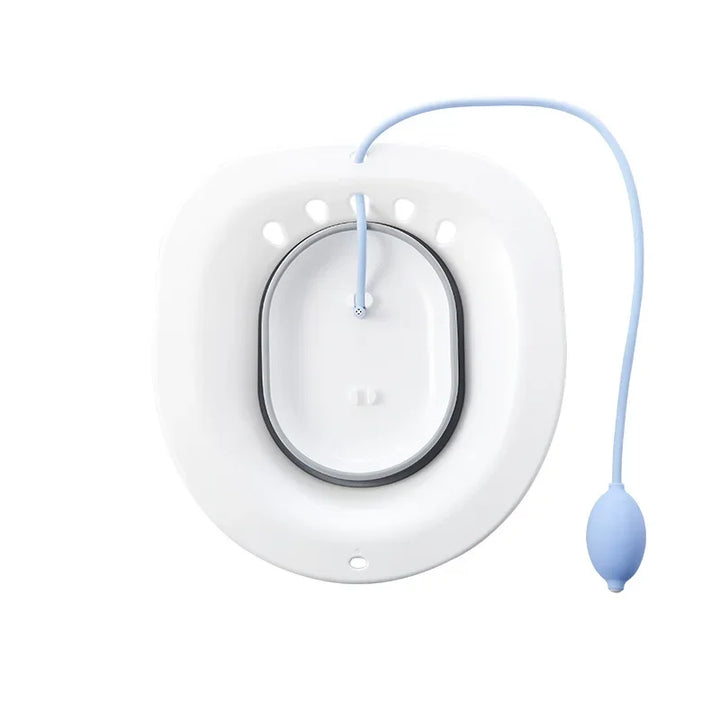 Skanto | Sammenleggbart bidet-badekar - Komfortabel sittebad for gravide kvinner, eldre mennesker, fødselspasienter og toalettmedisinskyllingstilbehør