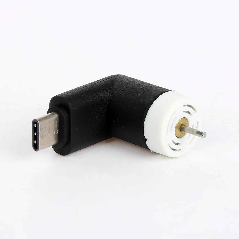 Kreativ Mini Bærbar Mikro USB Vifte - 5V 1W Mobiltelefon USB Gadget Vifter Tester for Type-C USB-C Kjølevifte | Skanto