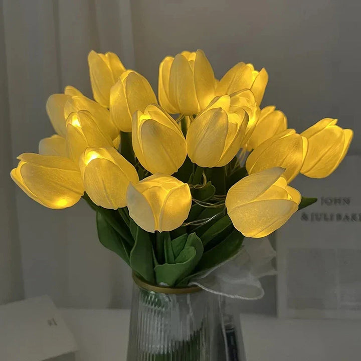 TulipGlow - Bærbar LED Tulip Nattlys Skanto