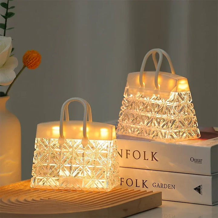 Skanto | CrystalBag | Kreativ akryl nattlampe i håndveskeform