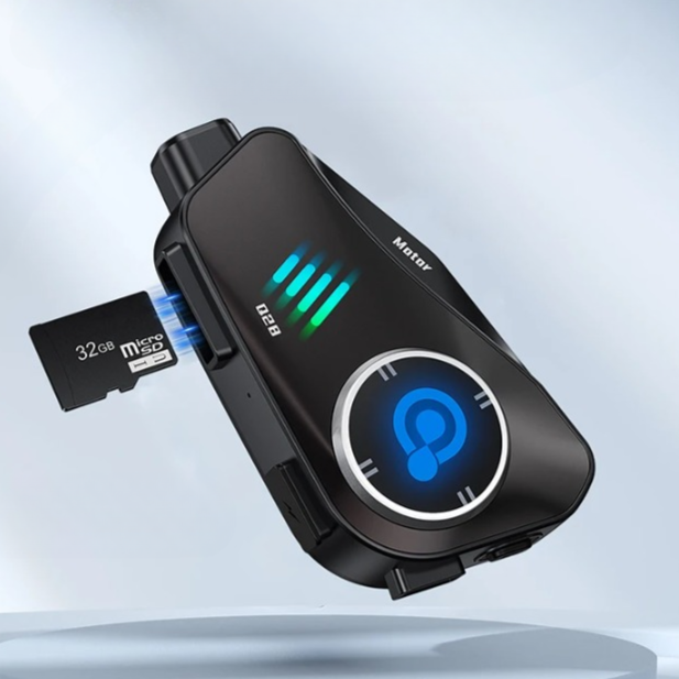 Skanto | Bluetooth Motorsykkelhjelm Kamera 1080P HD Vanntett – ApexRide