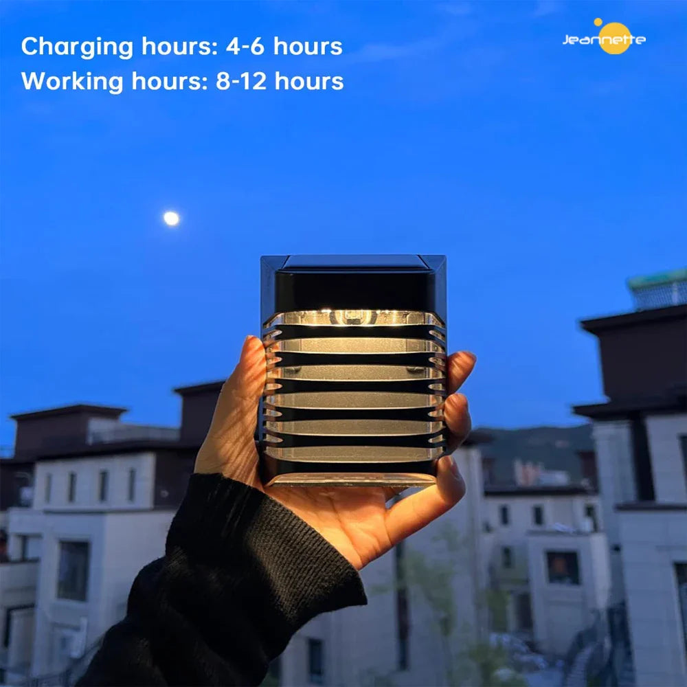 Skanto | Solar LED Hagevegglys – Solcelledrevet utendørs belysning for terrasse og hage