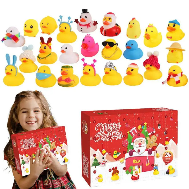 Skanto | DuckMagic – Adventskalender 2025 med 24 Gummiganer – Juleutgave